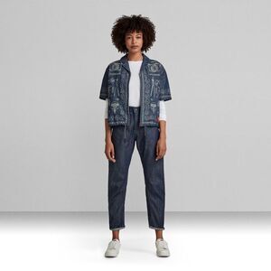 G-Star Raw Arc 3D Boyfriend 9oz High Waist Workwear Denim Jean Women Size 27x30